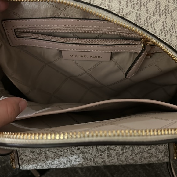 Pink and White Michael Kors BackPack - Picture 2 of 5